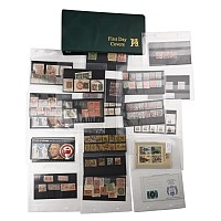 Miscellaneous Loose-Leaf Stamp Stock Book