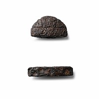 Viking Iron Sword Pommel and Lower Guard