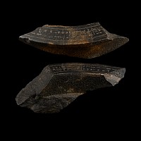 Egyptian Basalt Bassinophore Fragments for the Customs Official Wahibre, son of Paeftchawy