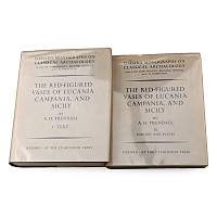 The Red-Figured Vases of Lucania Campania, and Sicily by A.D. Trendall - Volumes I & II