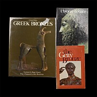 Books on Ancient Greek Bronze Antiquities, Ancient Art and Archaeology - 3 Titles