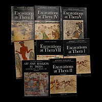 Books on Ancient Greek Antiquities, Ancient Art and Archaeology of Thera - 8 Titles