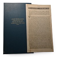 Original King George II Printed Act