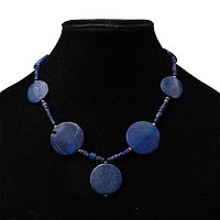 Western Asiatic Style Lapis Lazuli Bead Necklace String