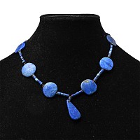 Western Asiatic Style Lapis Lazuli Bead Necklace String