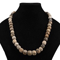 Woolly Mammoth Bone Bead Necklace String