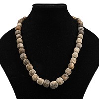 Woolly Mammoth Bone Bead Necklace String