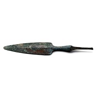 Western Asiatic Bronze Tanged Spearhead