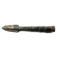 Luristan Bronze Socketted Spearhead