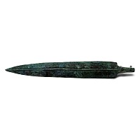Luristan Bronze Tanged Spearhead