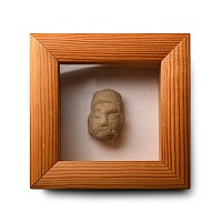 Framed Chinese Song Terracotta Head