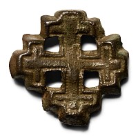 Medieval Bronze Knight's Holy Sepulchre Badge