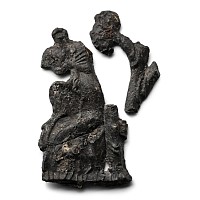 Medieval Pewter Pilgrim's Badge Fragment