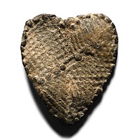 Medieval Pewter Sacred Heart Pilgrim's Badge