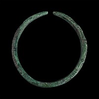 Roman Bronze Decorated Armilla Bracelet