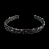 Roman Bronze Decorated Armilla Bracelet