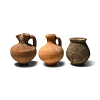 Roman Terracotta Juglet and Cup Group