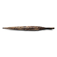Very Large Iron Age Celtic Iron La Tene Socketted Spearhead