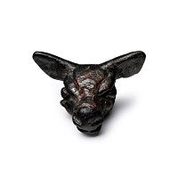 Western Asiatic Bronze Amulet of a Deer's Head