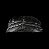 Western Asiatic Black Stone Scaraboid with Charioteer