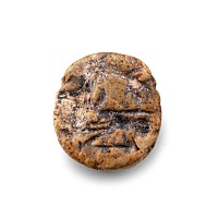 Phoenician Stone Scaraboid with Man Working in a Field