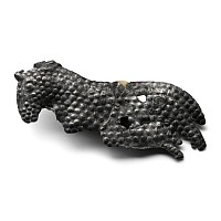 Medieval Pewter Pilgrim's Badge with Lamb of God