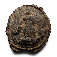 Medieval Pewter Pilgrim's Roundel