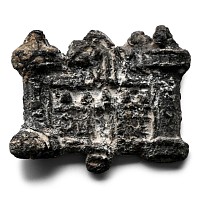 Medieval Pewter Pilgrim's Badge with Castle