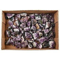 Group of Seventy [70] Amethyst Crystal Geode Sections