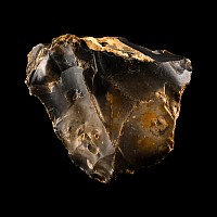 Large Stone Age Knapped Flint Hand Axe