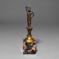Etruscan Bronze Statue of a Satyr