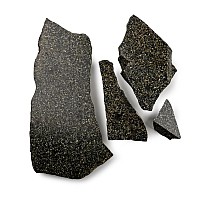 Historic Spartan Basalt Cut and Polished Dark Green Porphyry Fragment Group