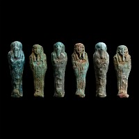 Egyptian Faience Shabti Collection