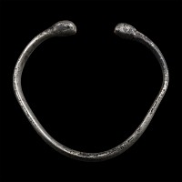 Luristan Silver Bracelet