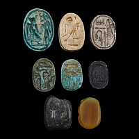 Egyptian Steatite and Other Scarab Collection