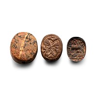 Western Asiatic Stone Scaraboid Seal Group