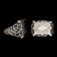 Western Asiatic Silver Ring