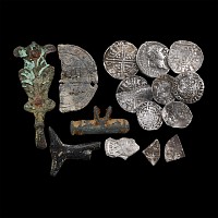 Roman to Post Medieval Coin and Artefact Group