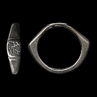 Roman Silver Inscribed Ring