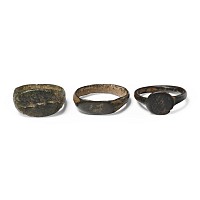 Roman Bronze Child's Ring Collection