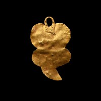 Western Asiatic Gold Pendant