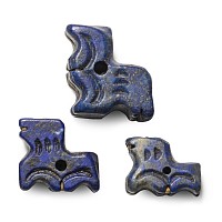 Western Asiatic Lapis Lazuli Zoomorphic Amuletic Bead Group