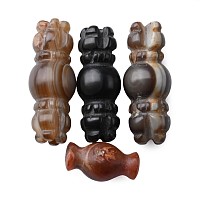 Tibetan Carved Agate Amuletic Bead Group