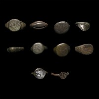 Roman to Medieval Bronze Ring Collection