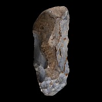 Stone Age Knapped Flint Adze with Blue-Grey Patina