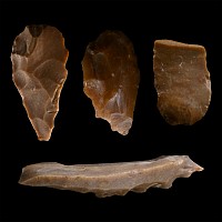 Stone Age Knapped Flint Tools from Grand Pressigny