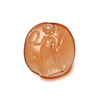 Roman Carnelian Gemstone with Victory