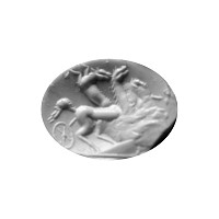 Roman Amethyst Gemstone with Quadriga