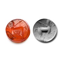 Roman Carnelian Gemstone with Centaur