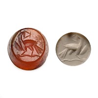 Roman Carnelian Gemstone with Eagle